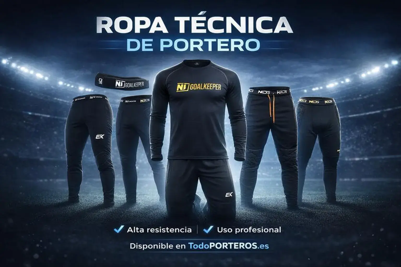 Categor&iacute;a de ropa para porteros